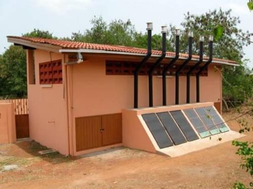 public toilet at sefwi